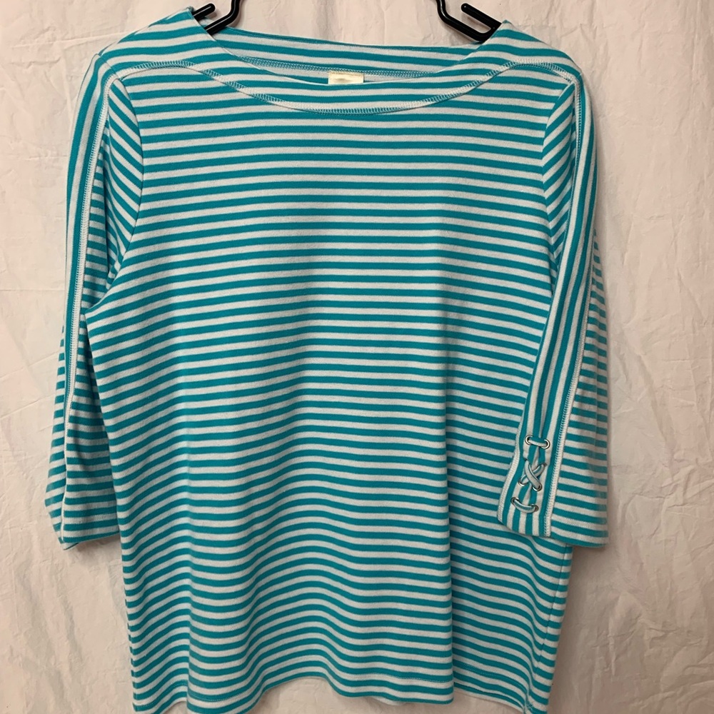 Blair T-shirt boat neck 3/4 sleeves S